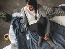Warm black tights. Winterluxe "Basics" thermal tights.