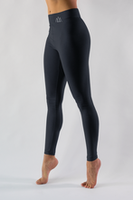 black winter thermal tights